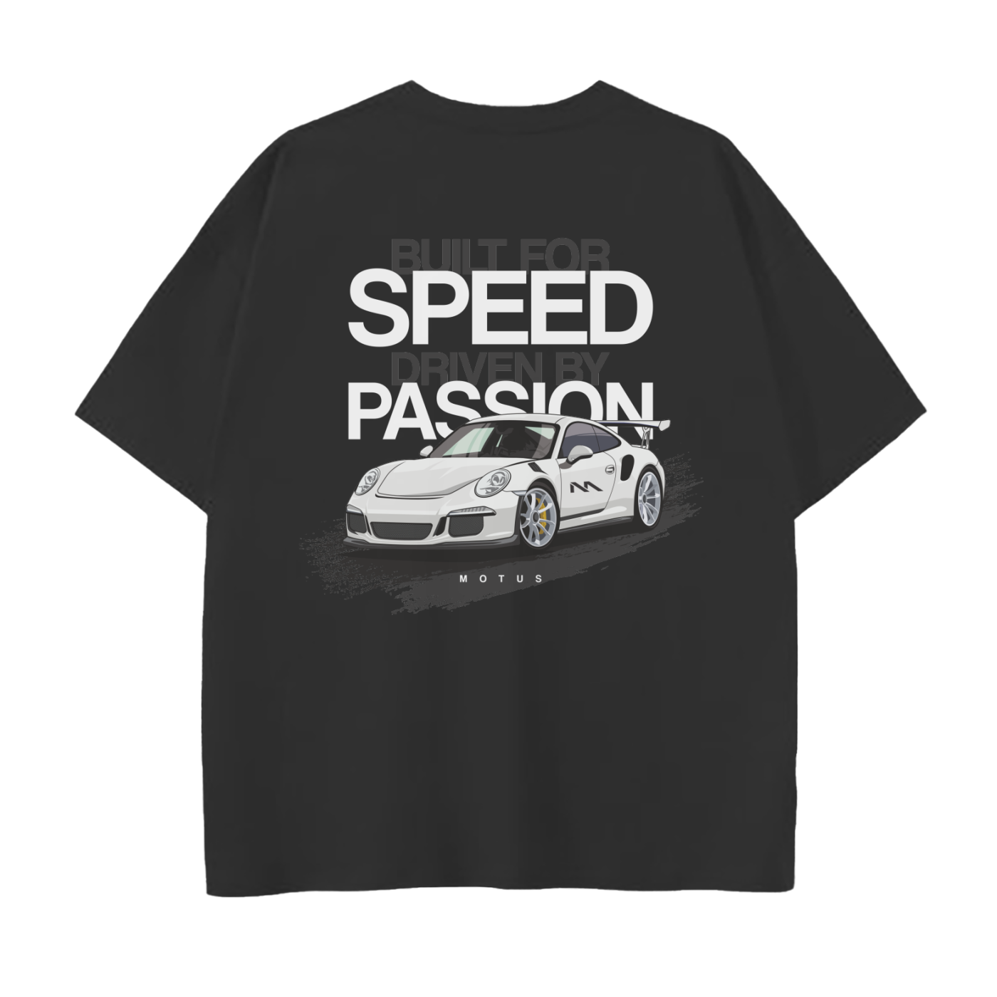 "Built for Speed. Driven by Passion." Tee