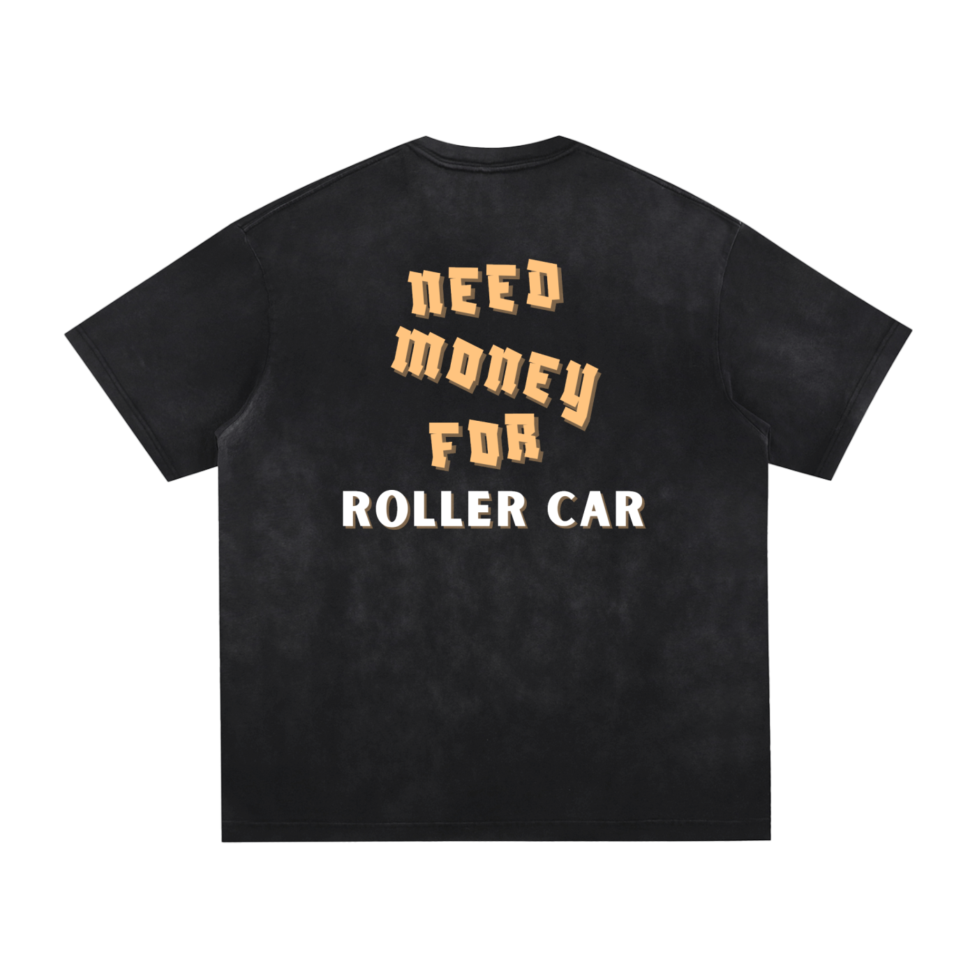 "Need Money for Roller Car" Heavyweight Tee